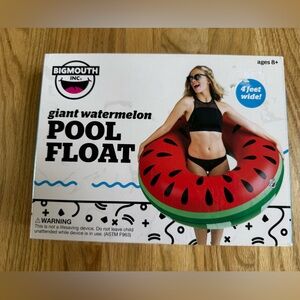 NIB Big Mouth Giant Watermelon Pool Float